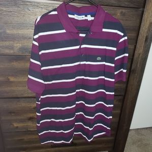 Lacoste striped shirt